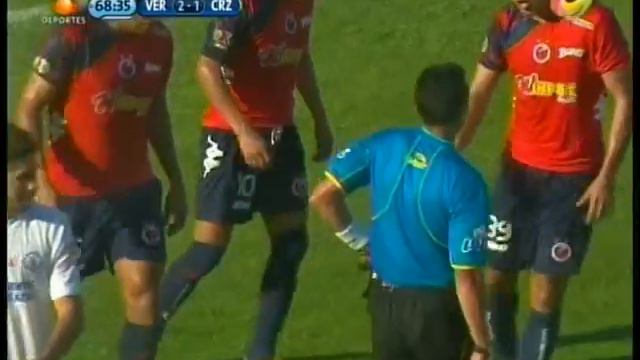Liga MX J4 Veracruz 3-2 Cruz Azul смотреть онлайн