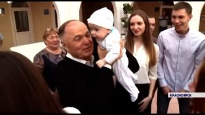 В Красноярск приехал всемирно известный меценат Хазрет Совмен