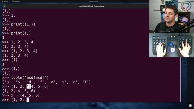 tuples! (and their syntax quirks) (beginner) anthony explains #527 смотреть онлайн