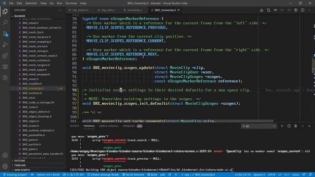 Blender Developers Live: Improving motion tracking swatch widget PART 2 смотреть онлайн