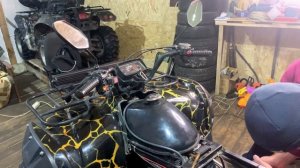 ВОССТАНОВЛЕНИЕ КВАДРОЦИКЛА STELS 500 GT