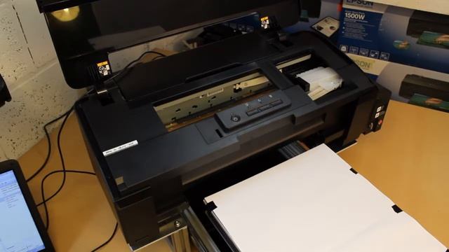KesDTG Epson L1800 first print 0 смотреть онлайн