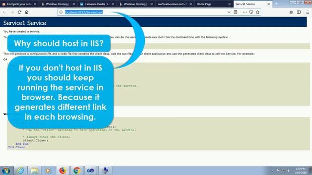 WCF Tutorial Step by Step | Host WCF Service in IIS Easily смотреть онлайн
