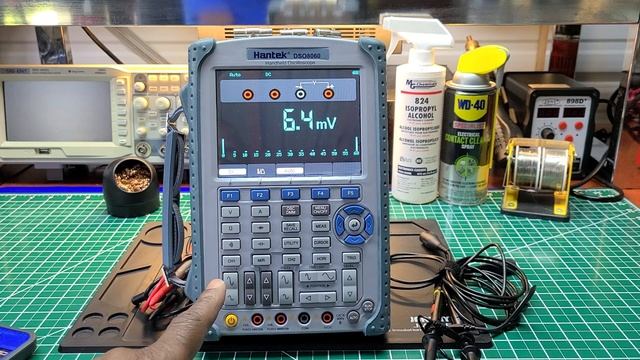Hantek DSO8060 Series Handheld Oscilloscope смотреть онлайн