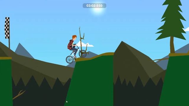 Много новых уровней - Draw Rider 2 смотреть онлайн