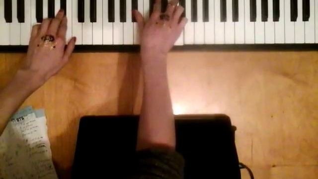 Как сыграть аккорд A# на пианино ля# ре фа смотреть онлайн