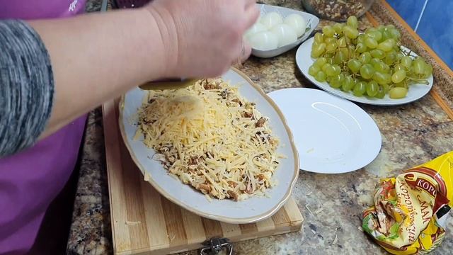 Салат Тиффани с курицей смотреть онлайн