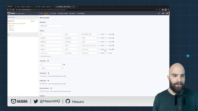 Creating a new project in Hasura Cloud with tables and relations смотреть онлайн