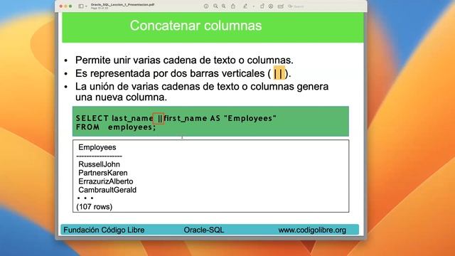 Oracle SQL 19c - SELECT - WHERE - AND - OR - Funciones смотреть онлайн