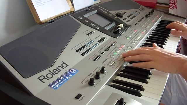Cover Enjoy the Silence - Depeche Mode sur Roland E-80 HD.mp4 смотреть онлайн