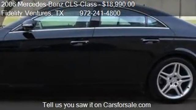 2006 Mercedes-Benz CLS-Class CLS500 4dr Sedan for sale in Da смотреть онлайн
