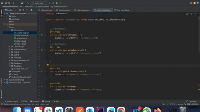 38 Interface Concept in Java with JDK 1 8 features part2 смотреть онлайн