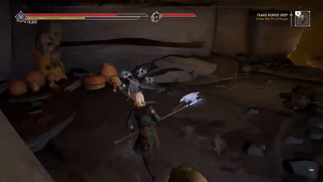 ASHEN Nightstorm Isle DLC Riak Boss Fight смотреть онлайн