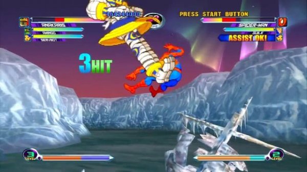 Marvel VS Capcom 2 - Anakaris/Amingo/Servbot - Expert Difficulty Playthrough