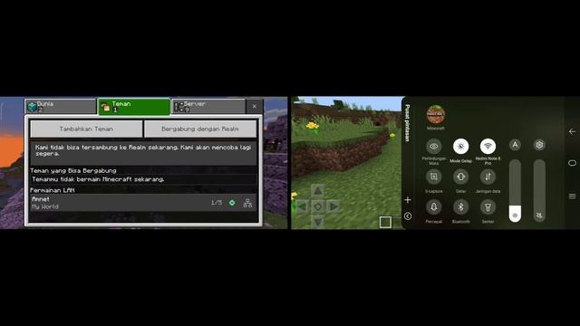 Cara Multiplayer Di Minecraft 1.20 || Mabar Di MCPE 1.20 Offline смотреть онлайн