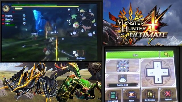 Monster Hunter 4 Ultimate [3DS] #2 - Поимка первого монстра смотреть онлайн