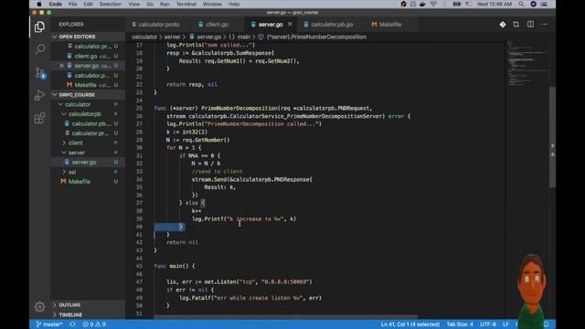 gRPC Golang - #5 - Server Streaming API - The Funzy Dev смотреть онлайн