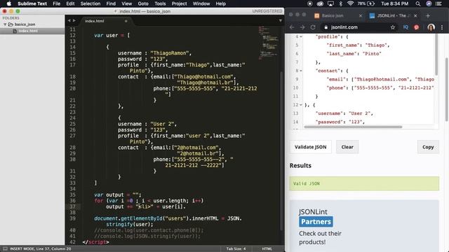 JSON Para Iniciantes смотреть онлайн