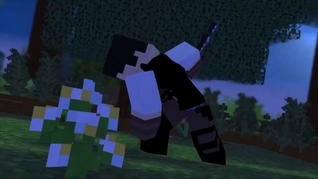 "Black And Blue" SashaMT Animations Full Series #1-2 | Rain & JeffVix A Minecraft Music Video смотреть онлайн