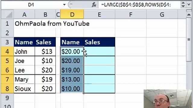 Dueling Excel - Sort with a Formula: Podcast #1308 смотреть онлайн