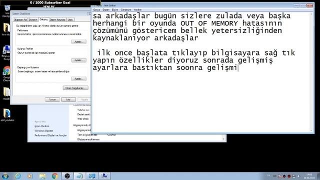 out of memory hatası çözümü (%100çözüm) смотреть онлайн