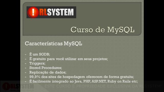 Curso de MySQL Online смотреть онлайн