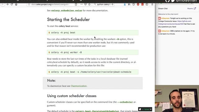 Using a background scheduler - Building SaaS with Python and Django #4 смотреть онлайн