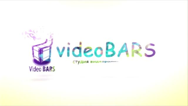 Цветной дым с анимацией логотипа videoBARS смотреть онлайн