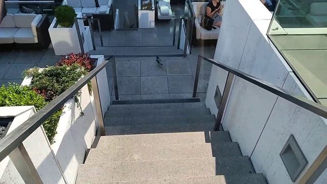 Вид с ТЦ Каролина, Острава, Чехия. смотреть онлайн