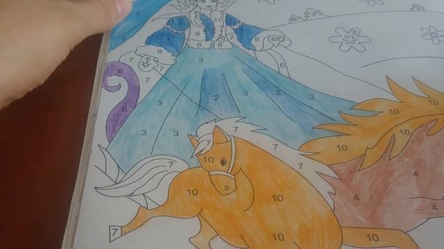 РАСКРАСКА КАРАНДАШАМИ/СНЕЖНАЯ КОРОЛЕВА смотреть онлайн