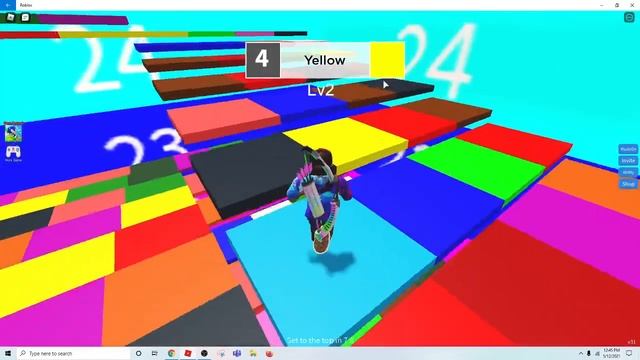 Playing Color tower! (you'll be shocked at what happens at the end) смотреть онлайн