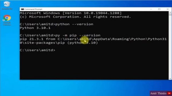 How to Install matplotlib library on Python 3.10.1 Windows 10
