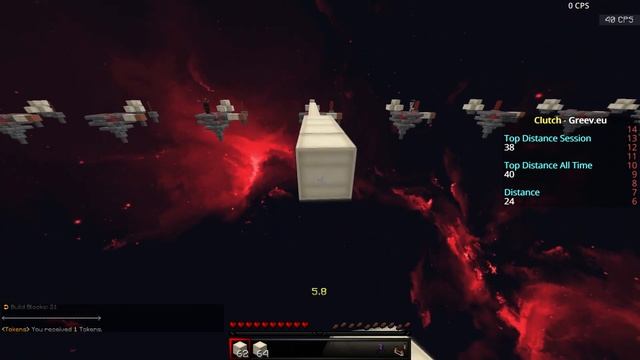 I finally did it... (40+ block clutch in minecraft) смотреть онлайн