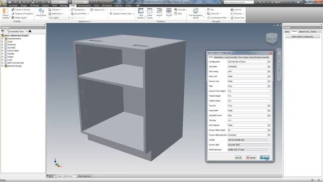 Base Cabinet Configurator