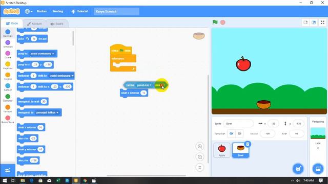 MATERI SCRATCH GAME TANGKAP APEL смотреть онлайн