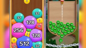 Jelly 2048 vs laser bubbles - Blob Merge 3D 2048 Game videos Gameplay Walkthrough New Update Level