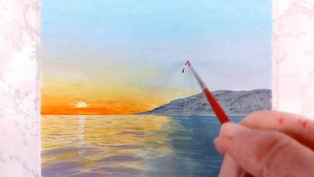 Как нарисовать яхту на море смотреть онлайн