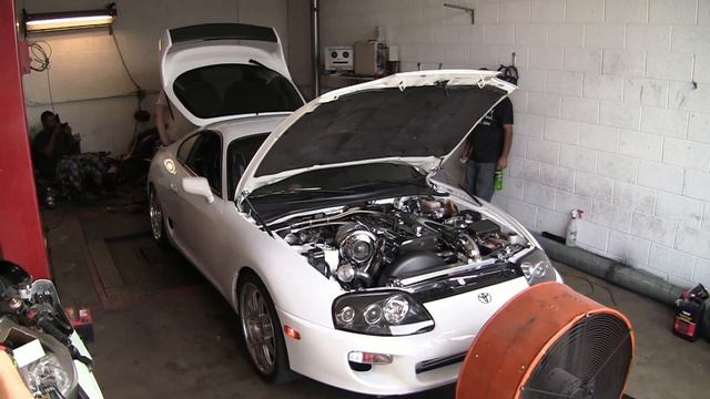 1993 Toyota Supra 3.4L GTX-4202R Dyno смотреть онлайн
