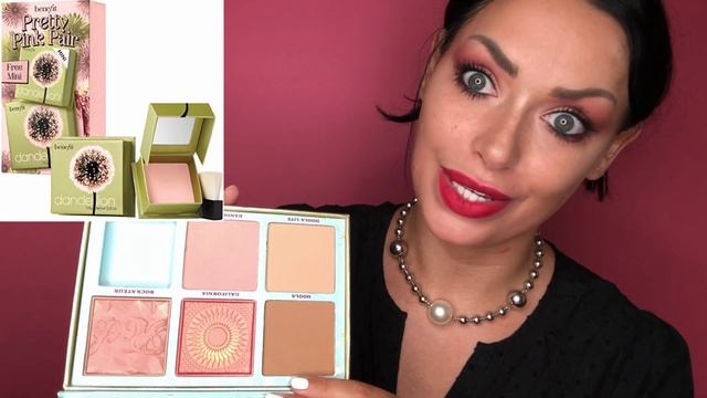 BENEFIT | ОБЗОР И СВОТЧИ НА ПУДРЫ РУМЯНА ХАЙЛАЙТЕРЫ БРОНЗЕРЫ смотреть онлайн