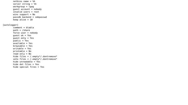 Linux: Samba password required for guest account смотреть онлайн