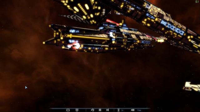 Galactic Civilization III - Huge battle (64 vs 30) смотреть онлайн