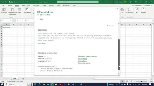 Chat GPT Add-In for Excel Data analysis & Insight | How to Use Chat GPT with Excel | AI in Excel смотреть онлайн