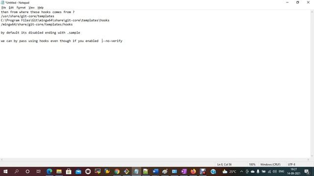 Git Session 14 || Git Hooks || git hooks || .git/hooks смотреть онлайн