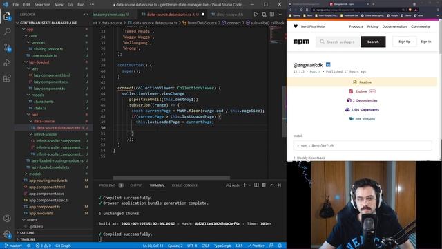 Cómo realizar scroll infinito de contenido con Angular CDK ! ✨✨newsfeed cómo en Twitter o Facebook смотреть онлайн