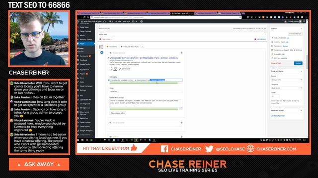 Local SEO Expert Help (Doing Site Analysis and Implementations For Client) смотреть онлайн
