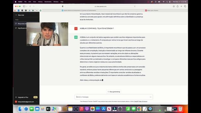 Conversei com o CHAT GPT sobre o APOCALIPSE e foi ASSUSTADOR !!! смотреть онлайн