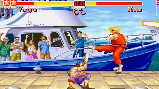 Super Street Fighter 2 [PS1] - play as Vega смотреть онлайн