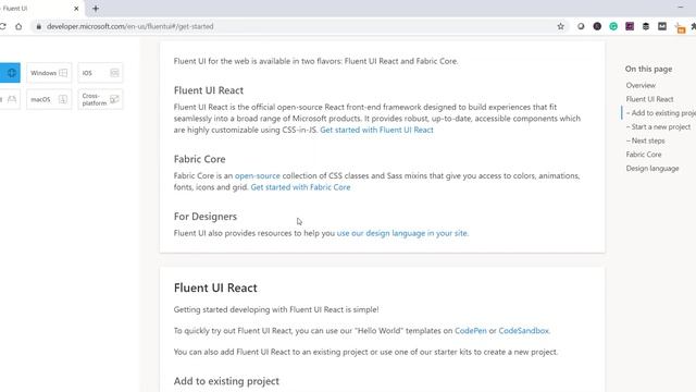 Microsoft fluent ui tutorial | fluent ui example смотреть онлайн