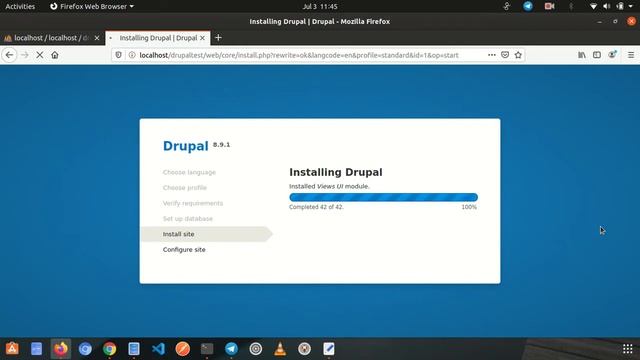 How to install Drupal 8 using composer in Linux смотреть онлайн
