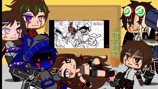 Реакция моий персов на VS Sonic.Exe the Hell Reborn(хотите вторую часть? смотреть онлайн